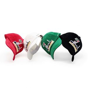 Gorras Deportivas de Alta Calidad con Parche Bordado en 3D, Gorras de Béisbol de Pana Personalizadas Ajustables de 6 Paneles - Product Image 3