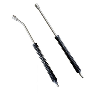 Pistolet de nettoyeur haute pression, rallonge, 1/4, acier inoxydable, lance de pulvérisation, plastique recouvert de métal, lance longue - Product Image 1