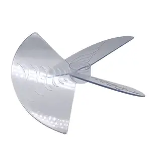 定制不同尺寸透明螺旋桨注塑零件高精度钢模具制造商