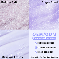 Kit de Pédicure Spa Moussant 3-en-1 Professionnel Qualité Salon, Faible Quantité Minimale de Commande, Soin Détoxifiant des Pieds et de la Peau
