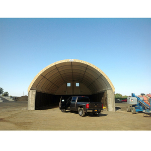 Tente de stockage en PVC blanc ignifuge résistante au vent et à la pluie pour remise, garage ou entrepôt - Product Image 3