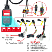 Testeur EPS WOYO PL058 12V sur banc pour volant électrique Tesla Model Y/S/3/X, détecteur de moteur de direction, outil de diagnostic automobile
