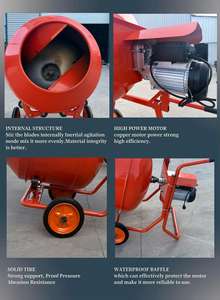 High Efficiency Self-Loading Concrete Mixer Construction Paving <strong>Block</strong> Hollow Brick <strong>Making</strong> <strong>Machine</strong> with Engine Core Component - Product Image 6