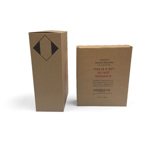 Boîte en papier kraft brun en gros, boîte en carton pliable écologique pour aliments - Product Image 4