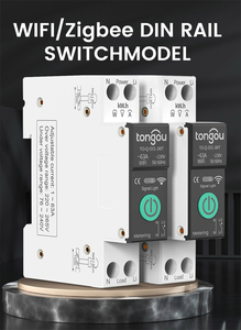 Cầu dao thông minh WiFi TUYA 63A năm 2025, bảo vệ quá dòng, thiếu điện áp, tích hợp đo công suất - Product Image 4