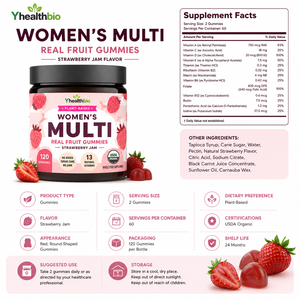 Gummies multivitaminés à formule mixte, saveurs assorties, produits de santé en vrac pour marques. - Product Image 3