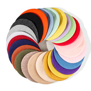 <span class=keywords><strong>Béret</strong></span> en laine française 2025 pour femmes et enfants, couleur unie, brodé, chaud, polyvalent, vente en gros en Europe - Product Image 2