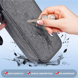 Bolsa Organizadora Rígida de EVA para Viajes y Vacaciones, para Irrigador Bucal Inalámbrico, Almacenamiento Compacto para Irrigador Oral, Pasta de Dientes y <span class=keywords><strong>Cepillo</strong></span> - Product Image 3