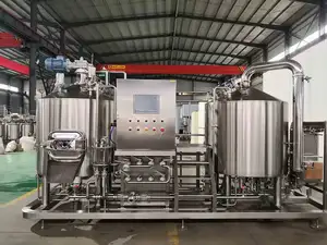 500l Bierproductielijn Bierproductieapparatuur Ambachtelijke Bierbrouwmachine Turnkey Project