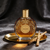 Fabricante de Botellas de Vidrio Vacías para Perfume con Cuello de Presión, Estilo Árabe, Nuevo Diseño, Botellas de Vidrio para Perfume de 30 ml, 50 ml, 100 ml