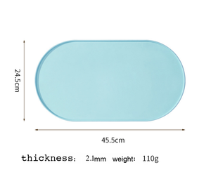 Low Price Thick Food Grade Silicon Pet Feeding <b>Mat</b> Anti-Slip Easy To Clean Logo Custom For <b>Cats</b> Dogs Feeding - Product Image 6