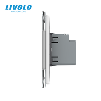 Chargeur mural LIVOLO 86mm*86mm 65W Type-2C, module 45x45mm, certifié CE, haute efficacité, chargeur rapide PD 3.0