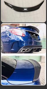 Aileron arrière en fibre de carbone style PSM pour <span class=keywords><strong>Mercedes</strong></span> Benz Classe C W205 AMG C63, pour berline 4 portes, véritable aileron arrière C63 - Product Image 6