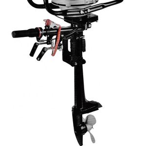 Moteur hors-bord marin solaire 4 temps 4HP-15HP, hélice en alliage d'aluminium, refroidissement par air, essence, vitesse maximale, neuf - Product Image 2