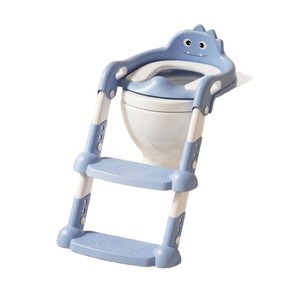 Children's Toilet Training Seat With <b>Step</b> <b>Stool</b> Potty Chair For Boys And Girls PP Material Foldable Design - Product Image 5