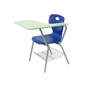 Comfortabele Stoel Schoolmeubilair Kantoor Vergadering Stoel Student Studie Stoelen Met Tafel