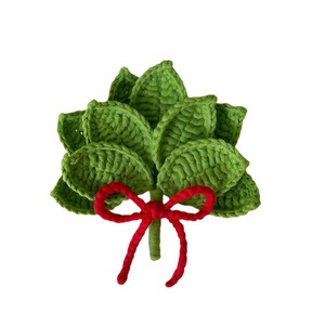 Porte-clés en <span class=keywords><strong>feuille</strong></span> de pomelo tissé à la main avec texture de fil simulée, en forme de <span class=keywords><strong>feuille</strong></span>, pour sac à dos, téléphone portable, accessoires de voiture - Product Image 4