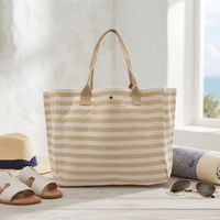 Sac fourre-tout en toile pour femme, ouvert, pour le quotidien, les courses, les voyages, grande capacité, pliable, deux poignées, simple