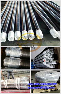 Manguera de Goma Reforzada con Tela para Bombeo de Concreto/Hormigón Proyectado, Manguera Flexible de Tela de <span class=keywords><strong>2</strong></span>"/3"/4"/5" con Extremos SK o HD - Product Image 5