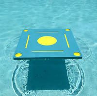 Table de Mahjong Flottante Légère en EVA Woowave 2026, Table de Jeu Flottante Étanche pour Piscine
