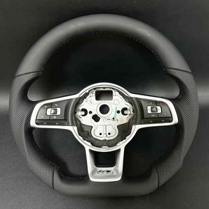 Volantes <span class=keywords><strong>de</strong></span> Cuero para Volkswagen CC Magotan Golf 6 7 MK7 <span class=keywords><strong>MK6</strong></span> Lamando Passat GTI Tiguan - Product Image 6