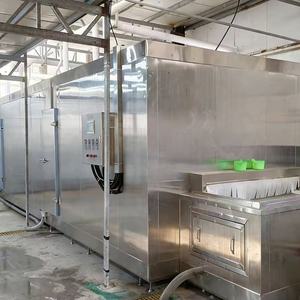 เครื่องแช่แข็งแบบฟลูอิไดซ์ HT Industrial IQF อุณหภูมิควบคุม -45 องศา ความจุ 200 กก./ชม. ผลิตภาพสูง 380V/280V สำหรับขาย - Product Image 3