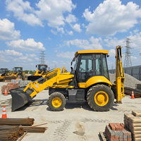 Harga Terbaik 2016 JC/B 3CX Backhoe Loader Bekas Mesin Diesel 4.4 L Bucket 0.84 M3 untuk Pekerjaan Lanskap