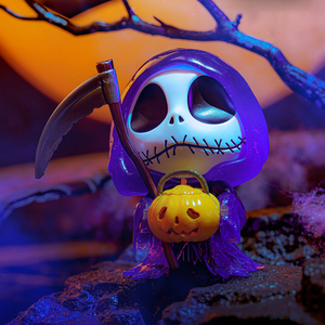 Autentico Hot Toys Nightmare Before Christmas COSBI Mini Figure Blind Box 6 Pezzi/Set Disney da Collezione Regalo di Halloween - Product Image 3