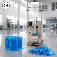 Machine de remplissage et de scellage entièrement automatique pour liquides alimentaires avec PLC et moteur 110V/220V pour emballage sous film