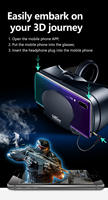 Lunettes VRGpro personnalisées Somall à lumière bleue, lentille 120 degrés, accessoire de jeu VR 3D, casque de réalité virtuelle pour boxe, prise jack 3,5 mm