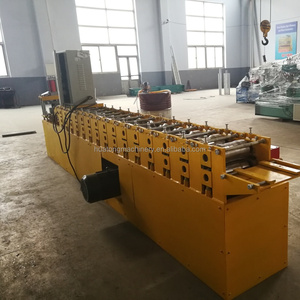 Machine de formage de portes à enroulement en acier hydraulique haut de gamme, moteur 4KW, système de contrôle Delta de Taïwan, pour toiture, Huatong 380V - Product Image 4