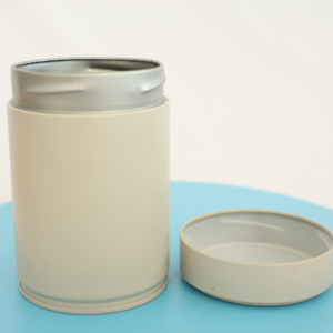 Lon thiếc đựng cà phê 100g, tùy chỉnh số lượng lớn, an toàn thực phẩm, kích thước 73*110mm, trống, nắp vặn, in CMYK, bao bì cà phê xay - Product Image 4