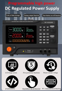 Myami ม้านั่ง MY-K5030PE แบบปรับได้ที่ตั้งโปรแกรมได้ DC <span class=keywords><strong>0</strong></span>-50V แหล่งจ่ายไฟแบบตั้งโต๊ะ<span class=keywords><strong>0</strong></span>-30A ตัวแปร<span class=keywords><strong>10A</strong></span> <span class=keywords><strong>30V</strong></span> - Product Image 2