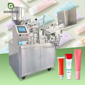 Cosmetic Make Laminate/Soft Auto Long Single Ultrasonic Small Lip Lotion Lami Tube Fill and Seal Machine - Product Image 1