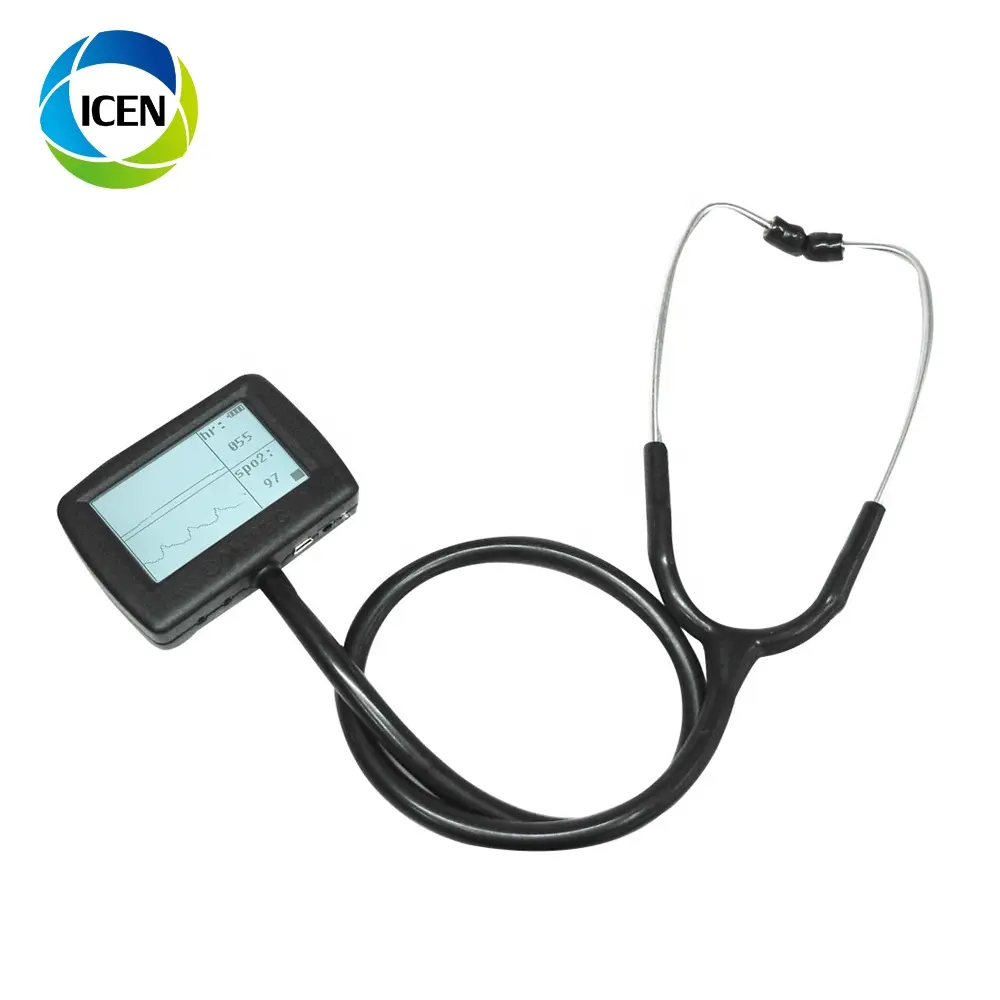 IN-G009 Medical dual head stainless steel Electronic stethoscope