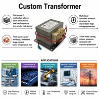 Transformateur abaisseur basse fréquence EI105 500W 220V vers 110V, alimentation électrique isolée pour contrôle