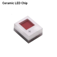 Puce LED SMD 2016 de couleur rouge, haute luminosité, qualité automobile, taille 2,0x1,6x1,0mm, puissance 3-5W, flux lumineux 100-110lm pour éclairage automobile
