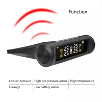 Système de surveillance de la pression des pneus automobile le plus vendu – Capteur TPMS 4 pièces avec affichage LED intégré, 433 MHz, batterie 3-5 ans