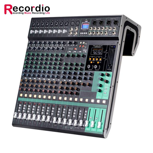 GAX-NX16 Professional 16-channel Mixer with Built-in 24BIT Double 99 Effect Stage Audio System