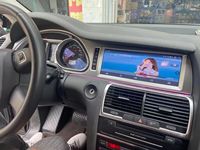 Autoradio Écran Tactile Android 10,25 Pouces Stéréo GPS Navigation CarPlay TV 4G+64G Lecteur Multimédia pour Audi Q7 2005-2009 LHD
