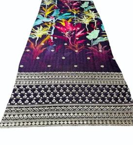 Tela Chinon Ligera de Primera Calidad, Personalizada, con Estampado Digital y Bordado, para Confección de Prendas y Vestidos - Product Image 1