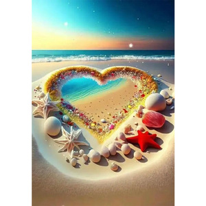 5D coeur diamant Art photo personnalisé cristal 5D bricolage diamant Art peinture Kits amour pierre image strass <span class=keywords><strong>d</strong></span>écoration de la maison - Product Image 1