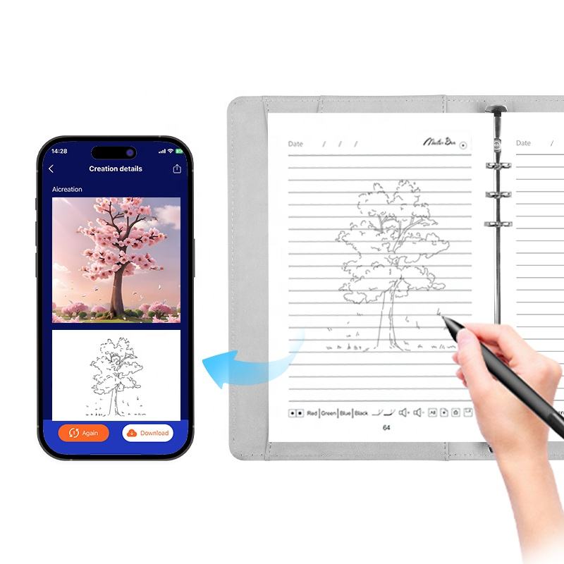 AI Office Smart Notebook: Reusable Writing Tablet with Smart Pen for ...