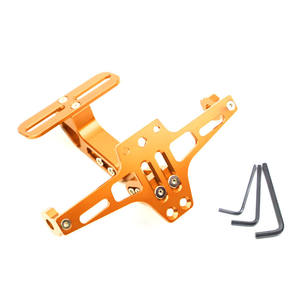 Soporte Universal de Aluminio para Placa de Matrícula de Motocicleta, Calidad CNC, con 6 Colores - Product Image 4
