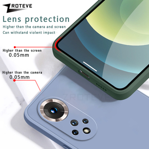 Para Honor 50 60 70 Pro Plus Back Coque Soft Square Liquid Silicone Wholesale Funda de teléfono a prueba de golpes Honor50 Honor60 <span class=keywords><strong>Honor70</strong></span> Cover - Product Image 4