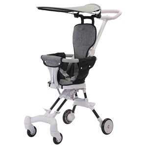 Top Light Portable 4 roues Mini bébé <span class=keywords><strong>Tricycle</strong></span> poussette confortable bébé landau/transporteur/chariot - Product Image 3