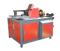 Machine de traitement de barres omnibus trois-en-un, poinçon et découpe de barres de cuivre et d'aluminium, machine de traitement de barres omnibus CNC