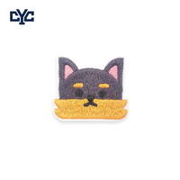Patchs brodés thermocollants personnalisés en sergé, motif chien miniature mignon, petite taille, pour animaux de compagnie