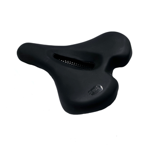 Nuevo Sillín <span class=keywords><strong>de</strong></span> <span class=keywords><strong>Bicicleta</strong></span> <span class=keywords><strong>de</strong></span> Montaña Ancho, con Cojín Suave, Carcasa <span class=keywords><strong>de</strong></span> Cuero, Polipropileno Impermeable, Asiento Acolchado con Refrigeración y Ventilación - Product Image 4
