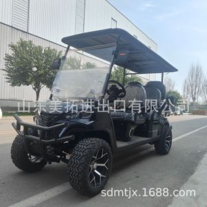 Carrito de Golf Eléctrico de 4 Asientos y 4 Ruedas de Alta Capacidad para Uso en Parques y Comunidades - Product Image 4
